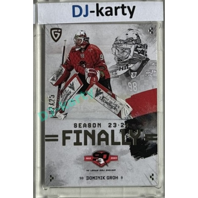 23/24 Goal Cards Finally Season #F-ZN2 Dominik Groh Parallel xx/25