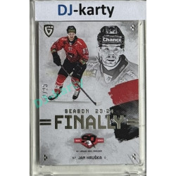 23/24 Goal Cards Finally Season #F-ZN3 Jan Hruška Parallel xx/25