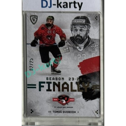 23/24 Goal Cards Finally Season #F-ZN4 Tomáš Svoboda Parallel xx/25