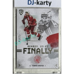 23/24 Goal Cards Finally Season #F-SL2 Tomáš Knotek Parallel xx/25