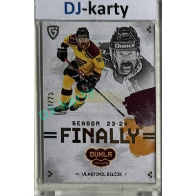 23/24 Goal Cards Finally Season #F-JI2 Vlastimil Bilčík Parallel xx/25