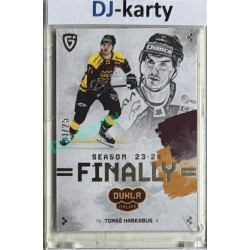 23/24 Goal Cards Finally Season #F-JI4 Tomáš Harkabus Parallel xx/25