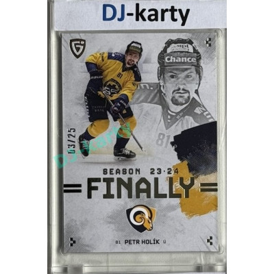 23/24 Goal Cards Finally Season #F-ZL1 Petr Holík Parallel xx/25