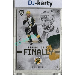 23/24 Goal Cards Finally Season #F-VS4 Robin Staněk Parallel xx/25
