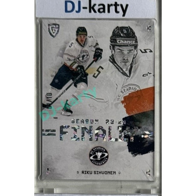 23/24 Goal Cards Finally Season #F-LT3 Riku Sihvonen Parallel xx/10