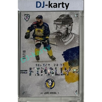 23/24 Goal Cards Finally Season #F-PR1 Jiří Krisl Parallel xx/10