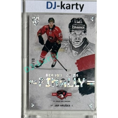 23/24 Goal Cards Finally Season #F-ZN3 Jan Hruška Parallel xx/10