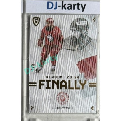 23/24 Goal Cards Finally Season #F-FM3 Jan Výtisk Parallel 1/5