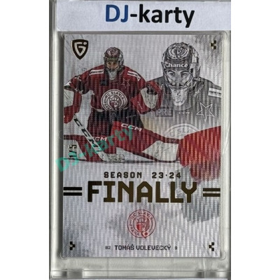 23/24 Goal Cards Finally Season #F-SL4 Tomáš Volevecký Parallel 1/5