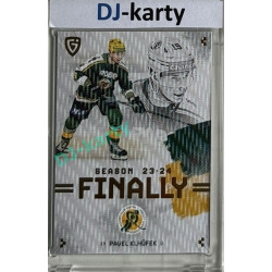 23/24 Goal Cards Finally Season #F-VS2 Pavel Klhůfek Parallel 1/5