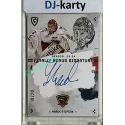 23/24 Goal Cards Finally Season #S-PV2 Marek Štipčák Bonus Signature xx/20