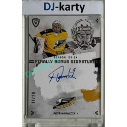 23/24 Goal Cards Finally Season #S-SO1 Petr Hamalčík Bonus Signature xx/20