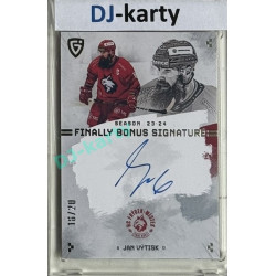 23/24 Goal Cards Finally Season #S-FM3 Jan Výtisk Bonus Signature xx/20