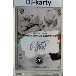 23/24 Goal Cards Finally Season #S-LT1 Oldřich Cichoň Bonus Signature xx/20