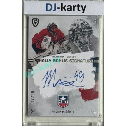 23/24 Goal Cards Finally Season #S-TR3 Jan Mičán Bonus Signature xx/20
