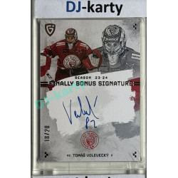23/24 Goal Cards Finally Season #S-SL4 Tomáš Volevecký Bonus Signature xx/20