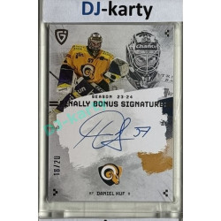 23/24 Goal Cards Finally Season #S-ZL2 Daniel Huf Bonus Signature xx/20