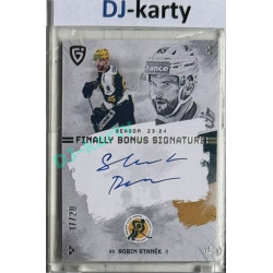 23/24 Goal Cards Finally Season #S-VS4 Robin Staněk Bonus Signature xx/20