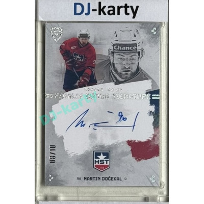 23/24 Goal Cards Finally Season #S-TR2 Martin Dočekal Bonus Signature 08/10