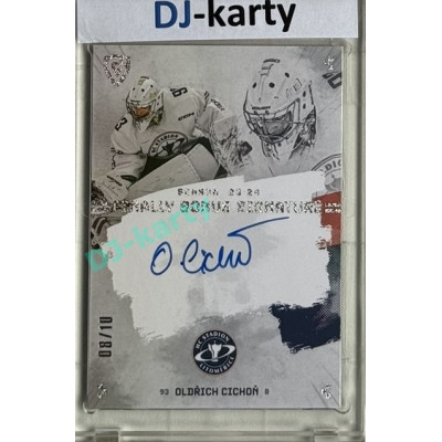 23/24 Goal Cards Finally Season #S-LT1 Oldřich Cichoň Bonus Signature 08/10