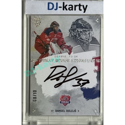 23/24 Goal Cards Finally Season #S-PO2 Daniel Dolejš Bonus Signature 08/10