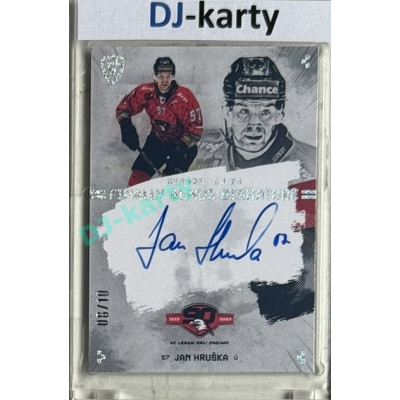 23/24 Goal Cards Finally Season #S-ZN3 Jan Hruška Bonus Signature 08/10