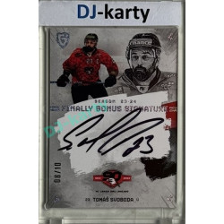 23/24 Goal Cards Finally Season #S-ZN4 Tomáš Svoboda Bonus Signature 08/10