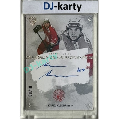 23/24 Goal Cards Finally Season #S-SL1 Karel Klikorka Bonus Signature 08/10