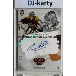 23/24 Goal Cards Finally Season #S-JI1 Adam Beran Bonus Signature 2/5