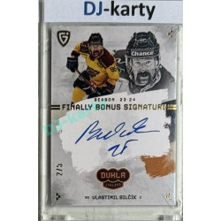 23/24 Goal Cards Finally Season #S-JI2 Vlastimil Bilčík Bonus Signature 2/5
