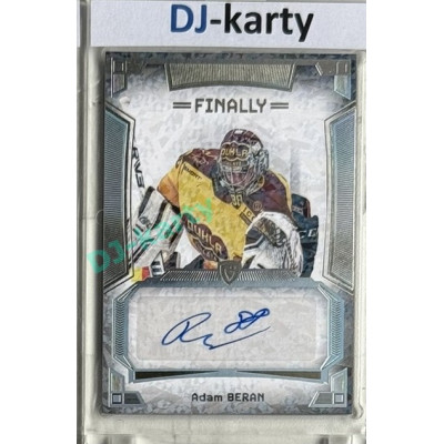 23/24 Goal Cards Finally Season #A-42 Adam Beran Autograph 1/5