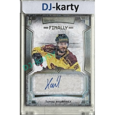 23/24 Goal Cards Finally Season #A-45 Tomáš Havránek Autograph 1/5