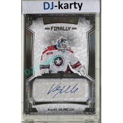 23/24 Goal Cards Finally Season #A-72 Karel Vejmelka Autograph 1/5