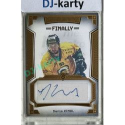23/24 Goal Cards Finally Season #A-03 Denis Kindl Autograph 5/9