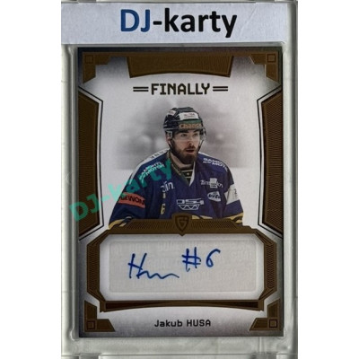23/24 Goal Cards Finally Season #A-06 Jakub Husa Autograph 5/9