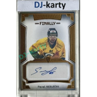 23/24 Goal Cards Finally Season #A-09 Pavel Sedláček Autograph 5/9