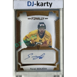23/24 Goal Cards Finally Season #A-09 Pavel Sedláček Autograph 5/9