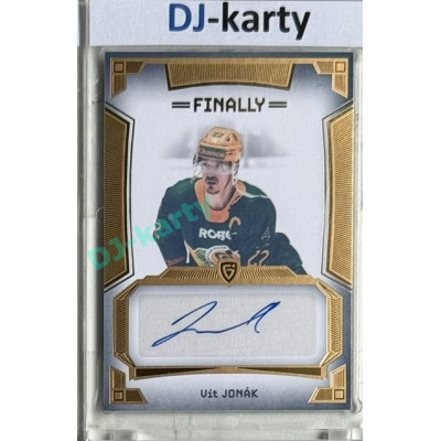 23/24 Goal Cards Finally Season #A-23 Vít Jonák Autograph 08/20