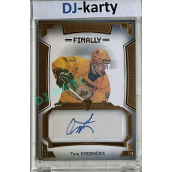 23/24 Goal Cards Finally Season #A-28 Tom Ondračka Autograph 08/20