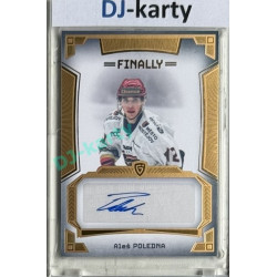 23/24 Goal Cards Finally Season #A-32 Aleš Poledna Autograph 08/20