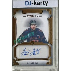 23/24 Goal Cards Finally Season #A-37 Jiří Jebavý Autograph 08/20