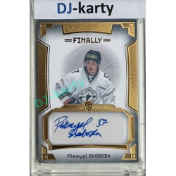 23/24 Goal Cards Finally Season #A-38 Přemysl Svoboda Autograph 08/20
