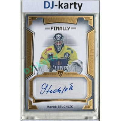 23/24 Goal Cards Finally Season #A-48 Marek Stuchlík Autograph 08/20