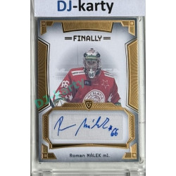 23/24 Goal Cards Finally Season #A-54 Roman Málek ml. Autograph 14/20