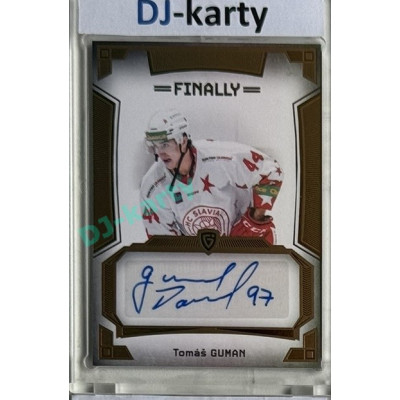 23/24 Goal Cards Finally Season #A-55 Tomáš Guman Autograph 19/20