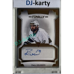 23/24 Goal Cards Finally Season #A-60 Petr Kolmann Autograph 08/20