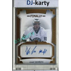 23/24 Goal Cards Finally Season #A-61 Josef Skořepa Autograph 08/20