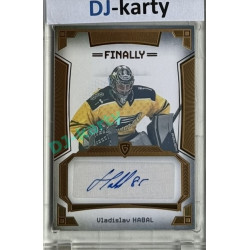 23/24 Goal Cards Finally Season #A-64 Vladislav Habal Autograph 08/20