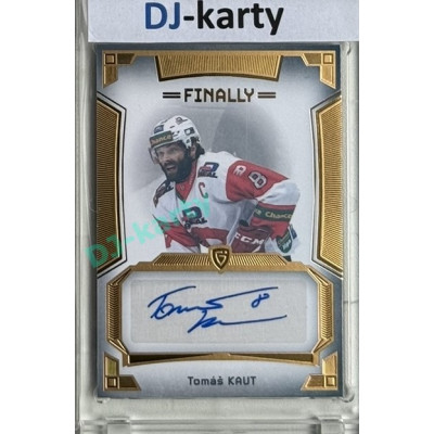 23/24 Goal Cards Finally Season #A-65 Tomáš Kaut Autograph 08/20