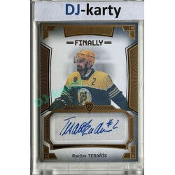 23/24 Goal Cards Finally Season #A-70 Radim Tesařík Autograph 08/20